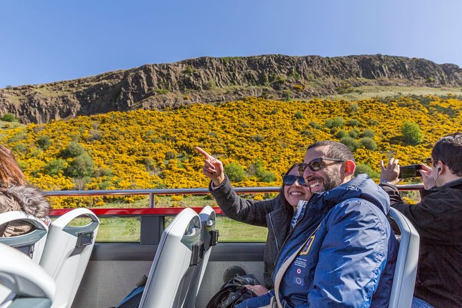City Sightseeing Edinburgh Hop-On Hop-Off Bus Tour + Kids Go Free - George IV Bridge, the Mound and the central stops