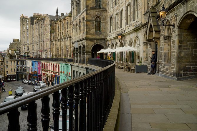 Edinburgh Food & Drink Tour with EatWalk Tours - Grassmarket: a meal with a view of the past