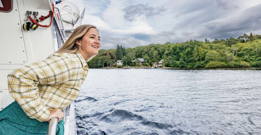 Edinburgh: Loch Ness, Glencoe, Coos & the Highlands Day Tour - From Edinburgh toward the Highlands