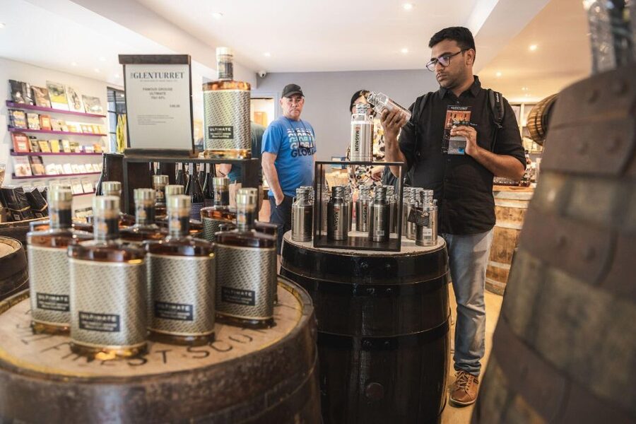 From Edinburgh: Full Day Scottish Highlands and Whisky Tour - Glenturret: lunch, whisky and an optional extra