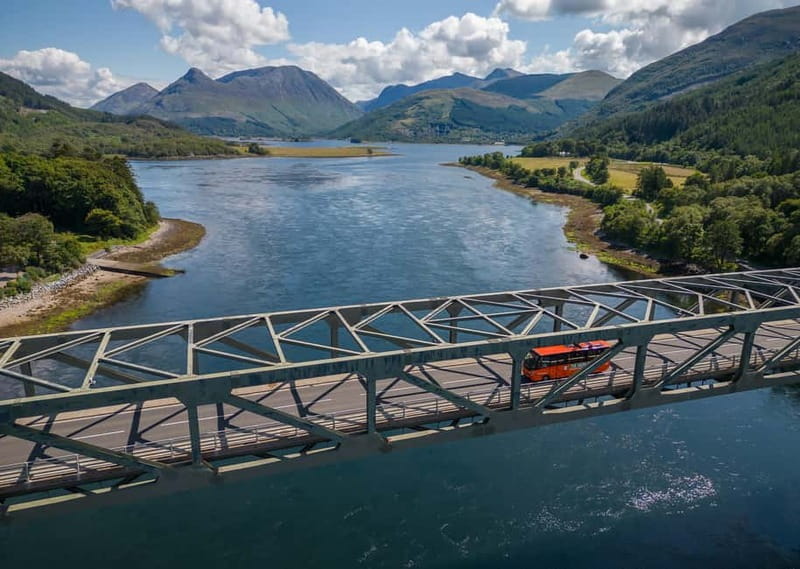 From Edinburgh: Glenfinnan Viaduct, Glencoe & Highlands Tour - Commando Memorial and the Cairngorms on the way back