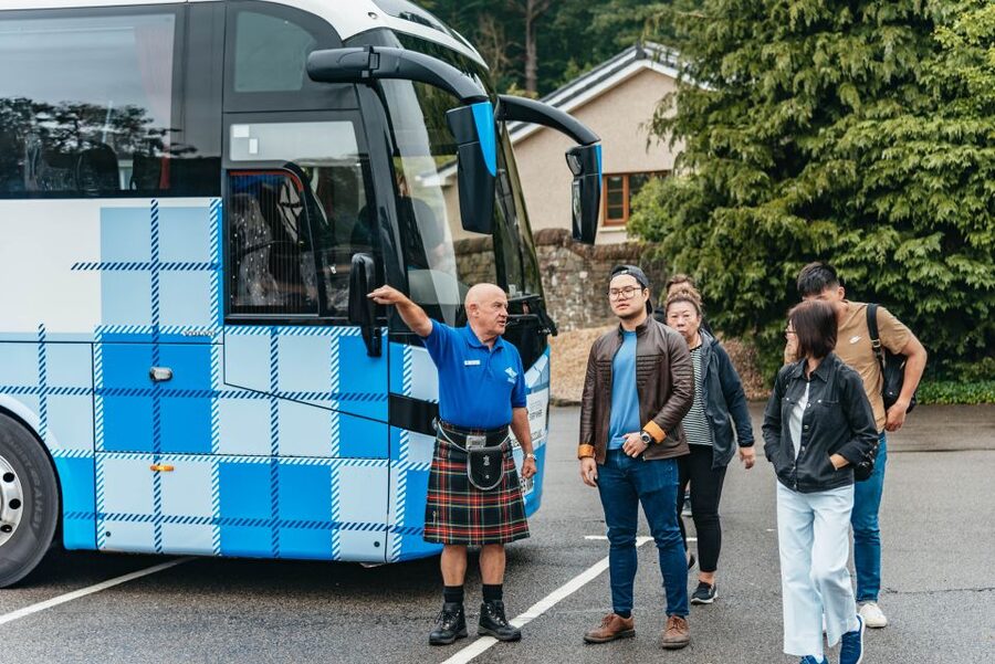From Edinburgh: Loch Ness, Glenoce & The Highlands Day Tour - Leaving Edinburgh for Callander