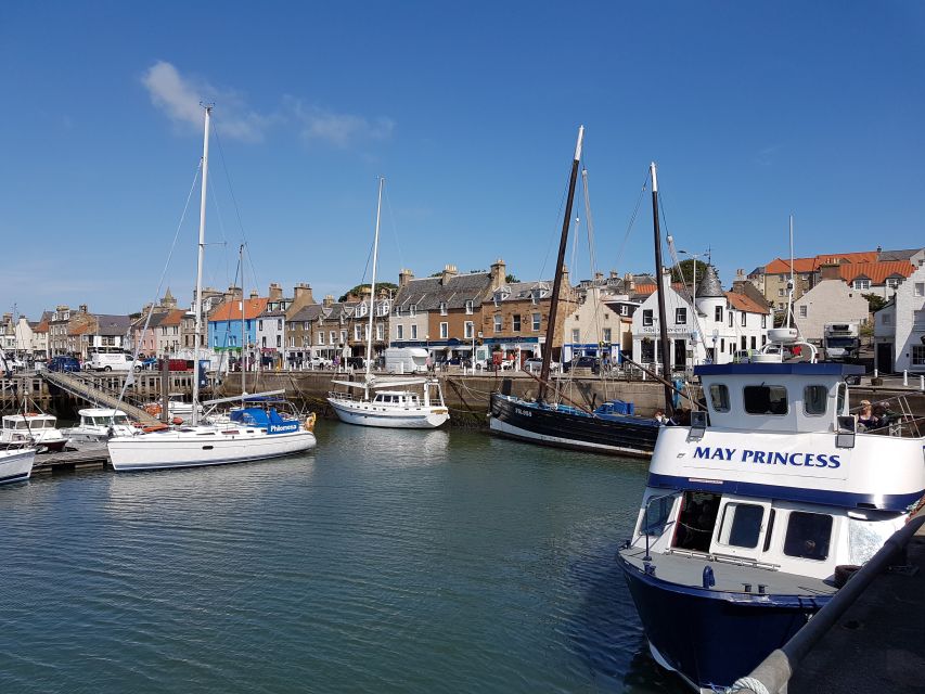 From Edinburgh: St Andrews and Fishing Villages of Fife Tour - Falkland’s streets and the Forth Bridges