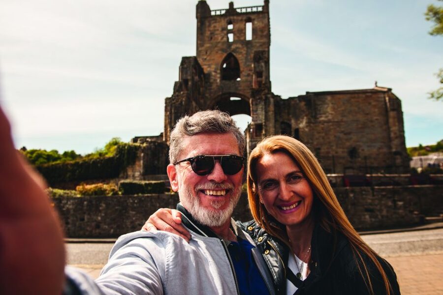 Hadrian's Wall & Roman Britain 1-Day Tour from Edinburgh - A Roman road out of Edinburgh