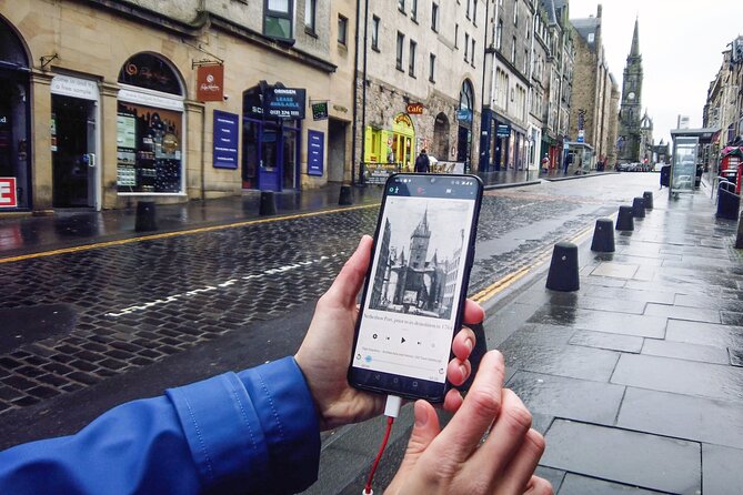 Highlights from Edinburgh’s Old Town: A Self-Guided Audio Tour - Crossing Princes Street Gardens