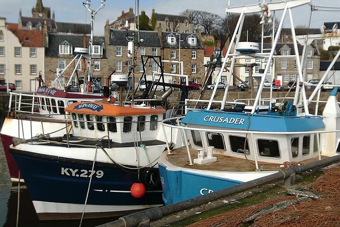 Kingdom of Fife & St Andrews Full-Day Guided Private Tour in a Premium Minivan - Pittenweem and Anstruther show Fife’s working coast