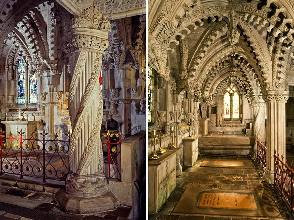 Rosslyn Chapel and Hadrian's Wall Small Group Tour from Edinburgh - Melrose: lunch and an abbey with a royal connection