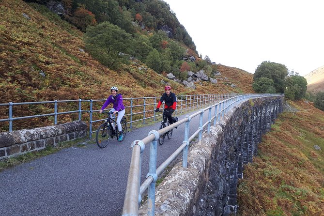 Scottish Highlands Freedom Bike & E- Bike Tour with Transfers - Castles, church ruins and Rob Roy’s glen