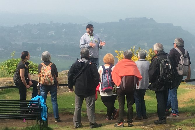 Stirling, Highlands & Distillery in Spanish - Stirling: Wallace Monument and castle views