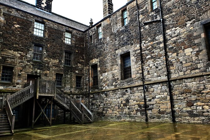 Wallace monument, Stirling Castle, Linlithgow Palace Private Tour - The Wallace Monument: views with a staircase
